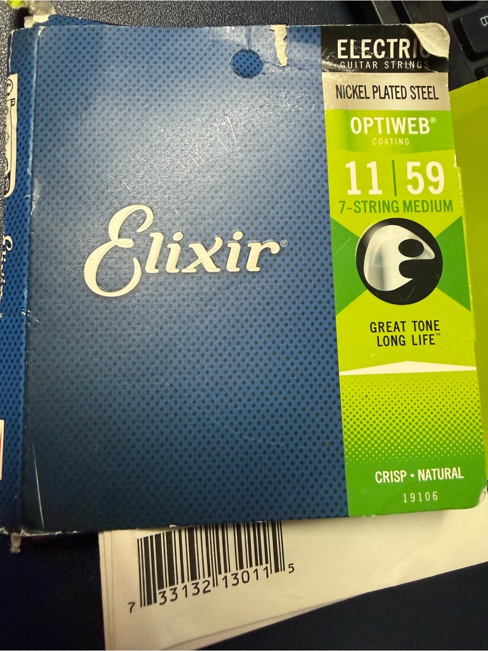 Optiweb 7-String Electric Guitar Strings 11-59 - new